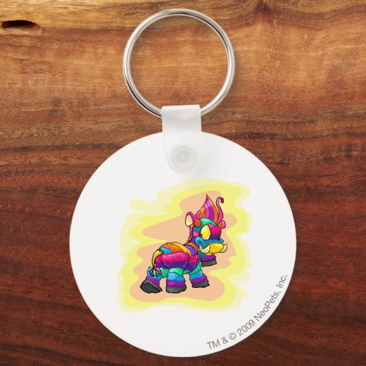 Birthday Moehog Schlüsselanhänger (Vorderseite)