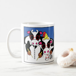 Birthday Moosicians on classic white coffee Tasse