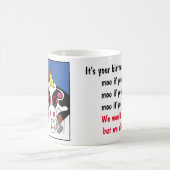 Birthday Moosicians on classic white coffee Tasse (Mittel)