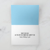 Birthday Mouse mit Mushroom Clothesline Karte (Innenseite)