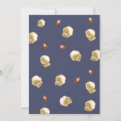 Birthday movie night Invitation Einladung (Rückseite)