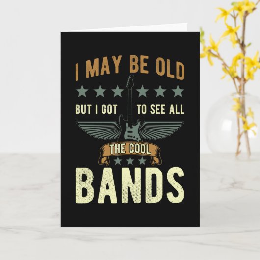 Birthday Music Fan Geschenk Karte (Gelbe Blume)