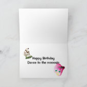 Birthday Musical Cow Karte (Innenseite)