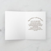 BIRTHDAY - MY DAUGHTER - COUNTRY FLOWERS/VASE KARTE (Innenseite)