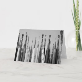 Birthday Nail Art Brush Collection Karte