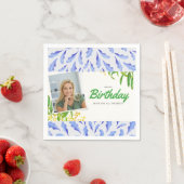 Birthday napkin Papper Serviette (Beispiel)