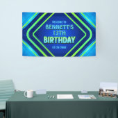 Birthday Neon Banner (Messeveranstaltung)