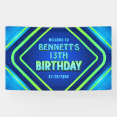 Birthday Neon Banner (Horizontal)