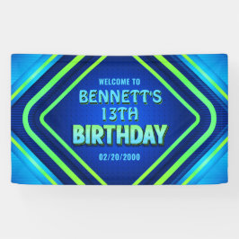 Birthday Neon Banner