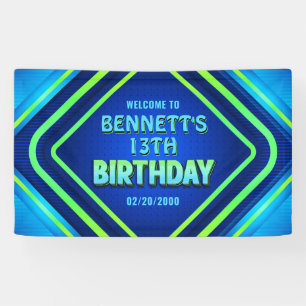 Birthday Neon Banner