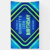 Birthday Neon Banner (Vertikal)