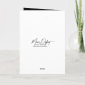 Birthday Neon Fireworks Karte (Rückseite)