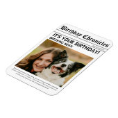 Birthday News Magnet (Linke Seite)