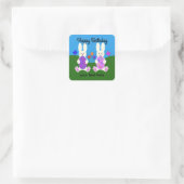 Birthday Oaster Bunny #6 Stickers (Tasche)