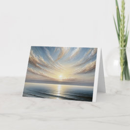 Birthday Ocean Sunrise Seascape Karte
