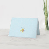 Birthday Ocean Sunset 0735 Karte (Rückseite)