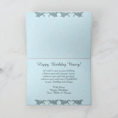 Birthday Ocean Sunset 0735 Karte (Innenseite)