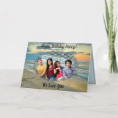 Birthday Ocean Sunset 0735 Karte (Vorderseite)