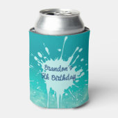 Birthday ocean water splash kids party dosenkühler (Kanne Vorderseite)