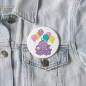 Birthday Octopus Button (Beispiel)