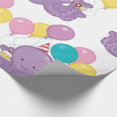 Birthday Octopus Geschenkpapier (Ecke)