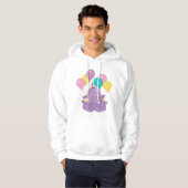 Birthday Octopus Hoodie (Vorne ganz)