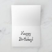 Birthday Octopus Karte (Innenseite)