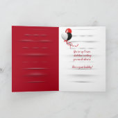 Birthday old Rag Doll for Cousin Karte (Innenseite)