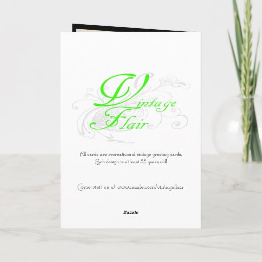 Birthday Oma Karte (Rückseite)