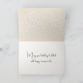 Birthday Open Vintage Journal Karte (Innenseite)