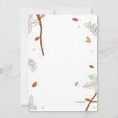 Birthday Owls Einladung (Rückseite)