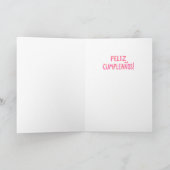 Birthday Pan Dulce Concha Karte (Innenseite)