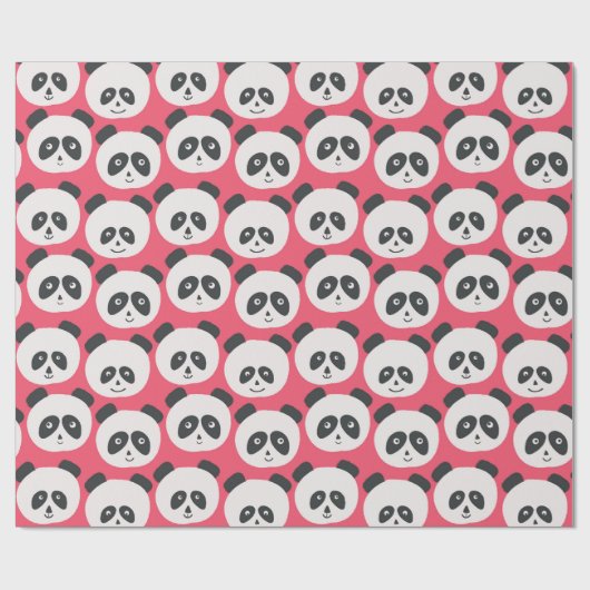 Birthday Panda Geschenkpapier (Flach)