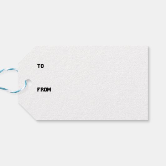 Birthday Pandas Geschenkanhänger (Rückseite Horizontal)