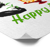 Birthday Pandas Poster (Ecke)