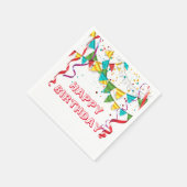 Birthday Paper Napkins Serviette (Ecke)