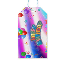 Birthday Paper Tellers Square Sticker Napkins