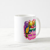 BIRTHDAY PARROTS KAFFEETASSE (VorderseiteRechts)