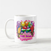 BIRTHDAY PARROTS KAFFEETASSE (Links)