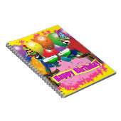 BIRTHDAY PARROTS NOTIZBLOCK (Rechte Seite)