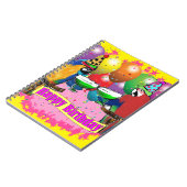 BIRTHDAY PARROTS NOTIZBLOCK (Linke Seite)