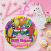 BIRTHDAY PARROTS PAPPTELLER (Party)