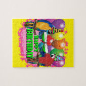 BIRTHDAY PARROTS PUZZLE (Horizontal)