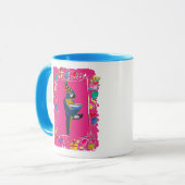 BIRTHDAY PARROTS TASSE (Vorderseite Links)