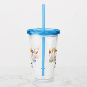 BIRTHDAY Party Acryltrinkbecher (Rechts)