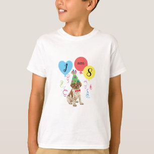 Birthday Party Ballons Deutsch Kurzhaar Pointer T-Shirt