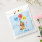 Birthday Party Ballons Langhaarige Dackel Geschenktütchen (Versiegelt)