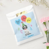 Birthday Party Balloons English Cocker Spaniel Geschenktütchen (Versiegelt)