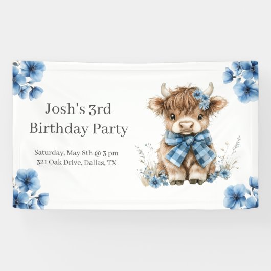 Birthday Party Banner (Horizontal)