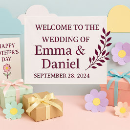 Birthday Party Banner | Begrüßungszeichen